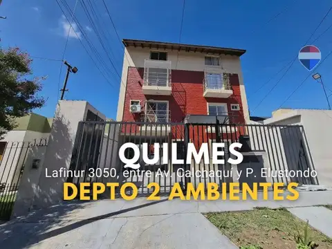 VENTA SEMIPISO 2 AMBIENTES CON COCHERA QUILMES
