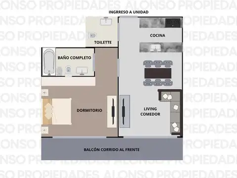 Virrey Cevallos 300 , Piso 1