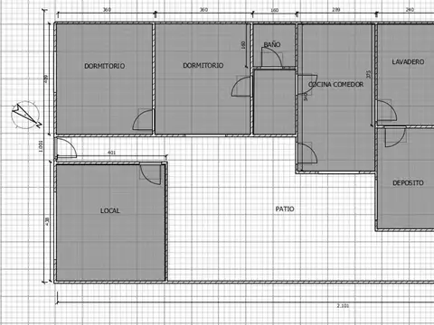 LOTE - 210 M2 - PARQUE SAN MARTIN - MERLO