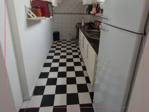 Departamento 2 ambientes con 1 baño