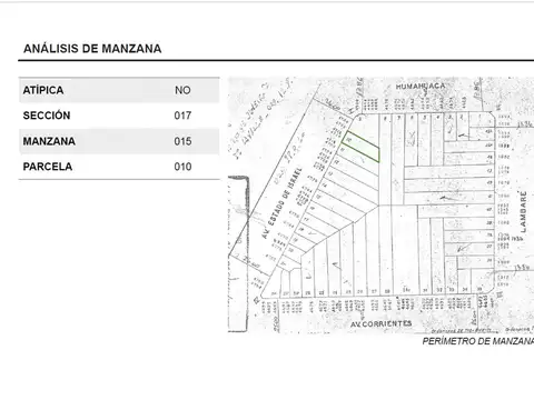 Terreno en Venta, FOT 5,2
