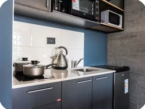 Departamento Monoambiente con 1 baño