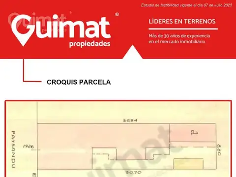 Terreno en Venta en Cid Campeador, USD 750.000