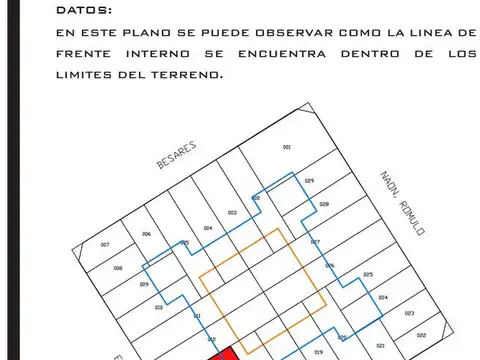 Terreno en Venta en Saavedra, USD 250.000