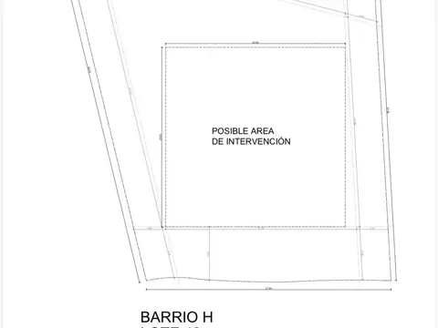 Terreno en Venta 38  mts Fondo