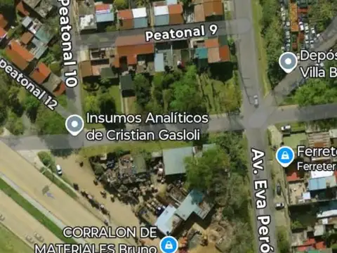 Terreno en Venta de 1082,0 m2