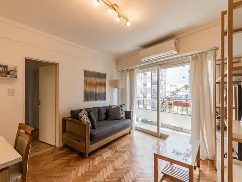 Departamento 4 ambientes con escritorio en Palermo