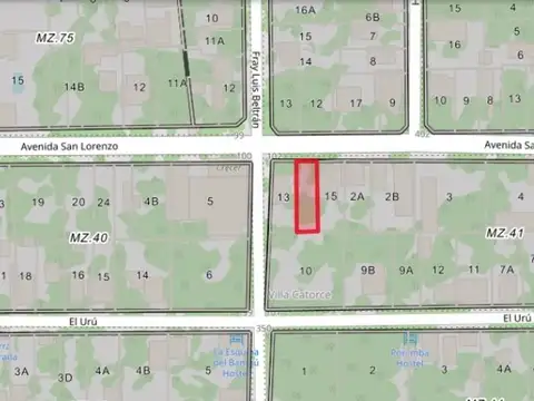 Terreno en Venta de 654,0 m2