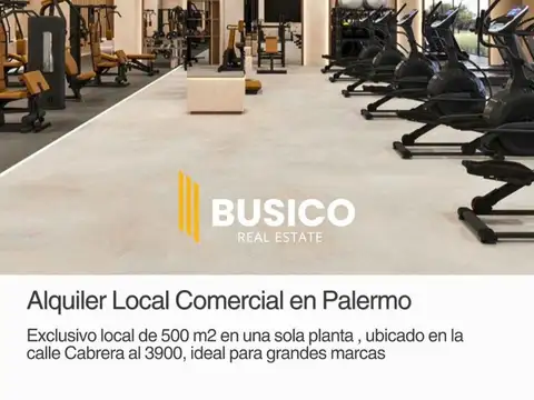 Local en Alquiler en Palermo, USD 11.990