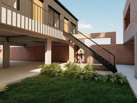 Departamento a estrenar 3 ambientes en venta lujan centro con balcón y cochera al frente