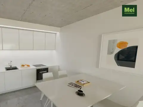 Departamento Monoambiente con 1 baño
