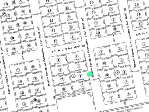 Terreno en Venta en Lunlunta, USD 19.000