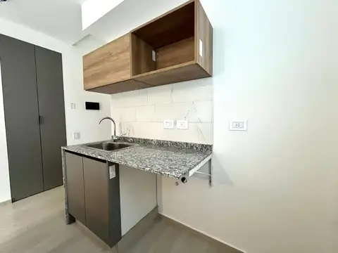 Departamento 2 ambientes con 2 baños