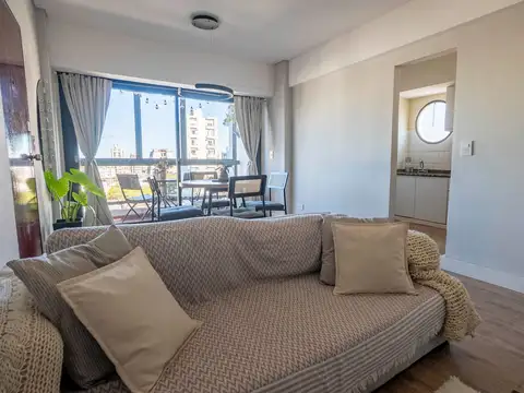 Departamento 2 ambientes con 1 baño