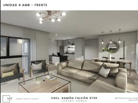 Departamento en Venta de 4 ambientes