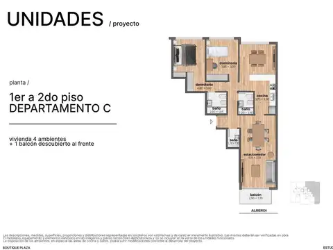 Departamento en el emprendimiento Boutique Plaza