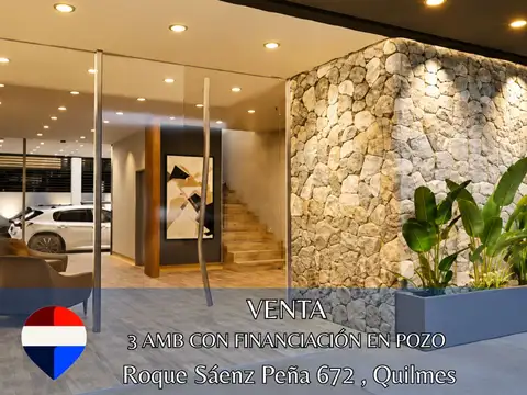 DEPARTAMENTO 3 AMB CON FINANCIACIÓN QUILMES O.