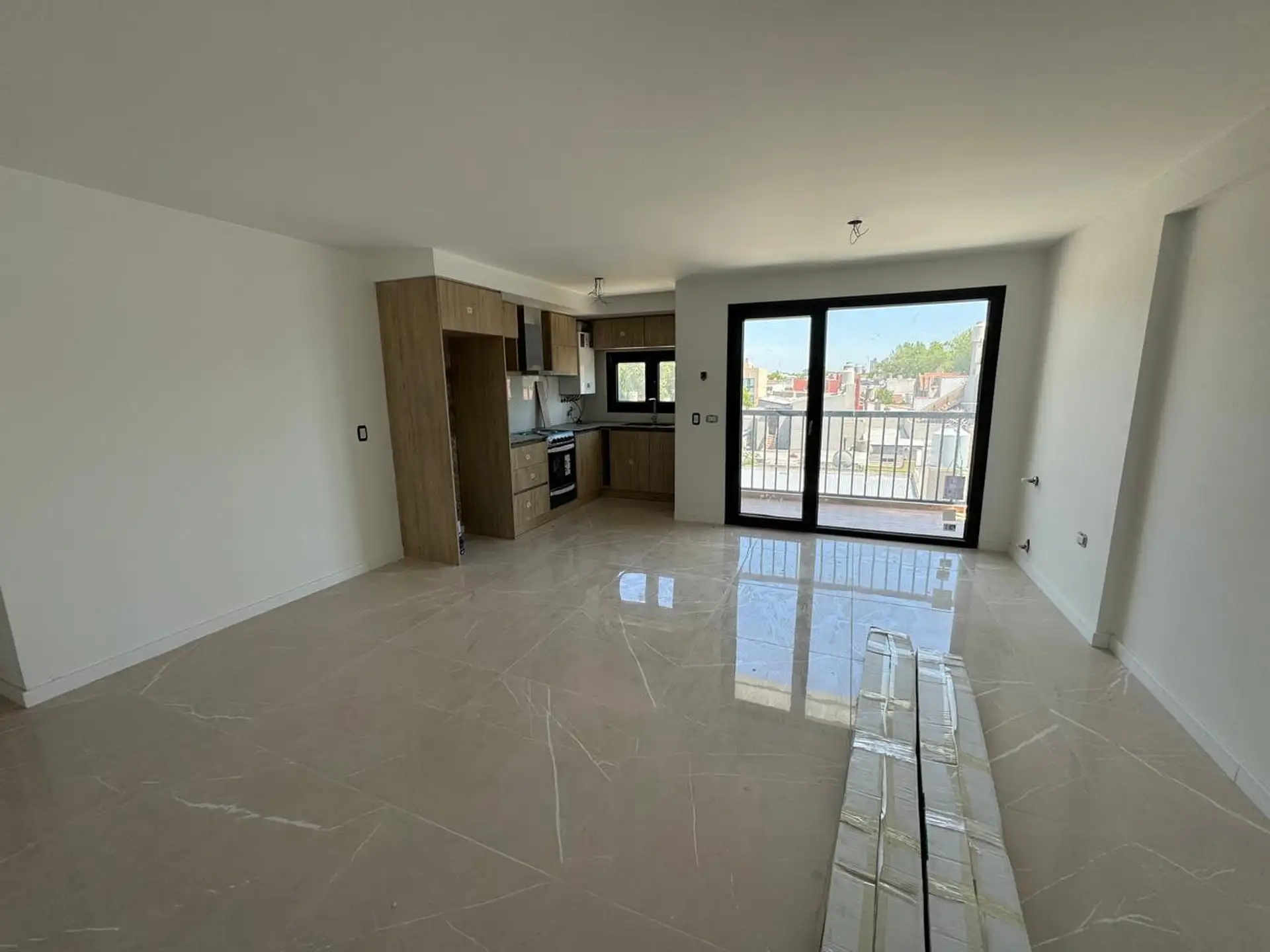 Departamento 2 amb con Balcon al Contrafrente