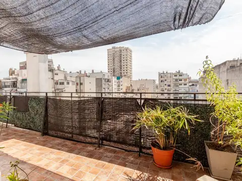 Balcón terraza, muy luminoso, vista abierta