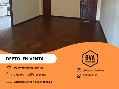 Departamento en Venta de 3 dormitorios