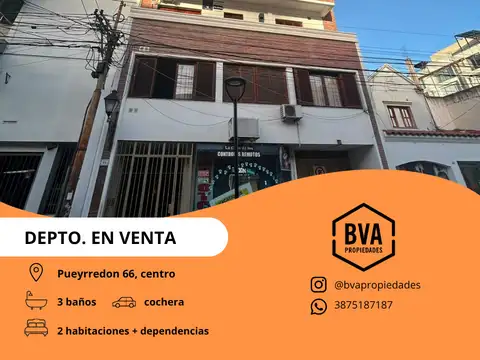 DEPARTAMENTO EN VENTA | PUEYRREDÓN 66