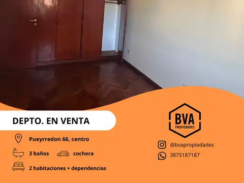 DEPARTAMENTO EN VENTA | PUEYRREDÓN 66
