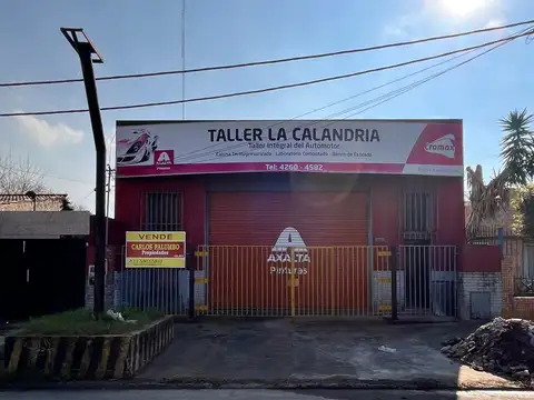 GALPON DEPOSITO AZULEJADO CON CABINA DE PINTURA