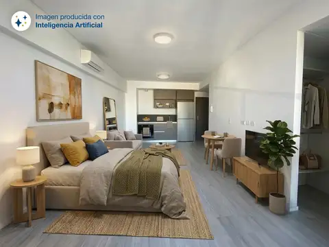 MONOAMBIENTE A ESTRENAR CON BALCÓN .MUY BUENA UBICACIÓN !