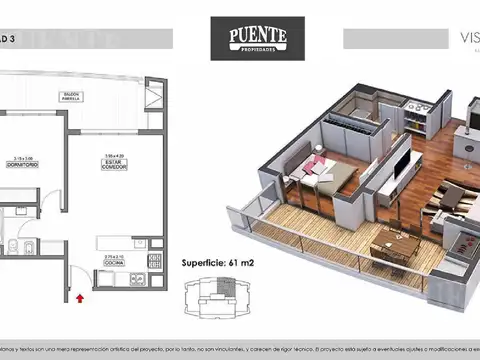 Vista Golf - Torre Norte - Contrafrente-