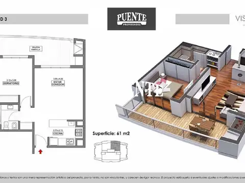 Vista Golf - Torre Norte - Contrafrente-