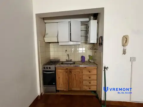 Departamento Monoambiente con 1 baño