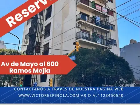Departamento en venta en Av. de Mayo