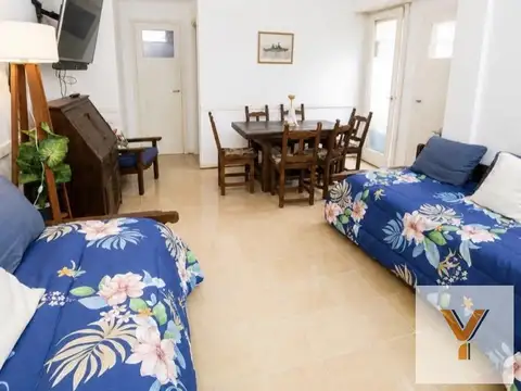 Departamento 2 ambientes con 1 baño