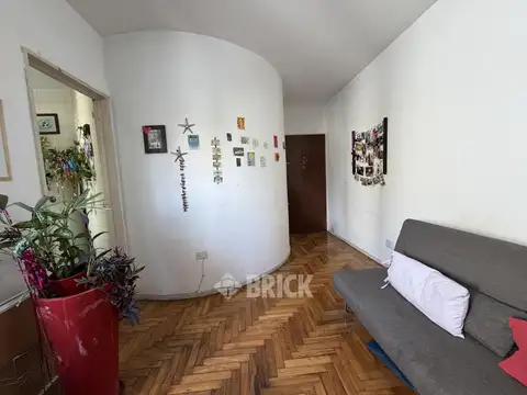 Departamento 2 ambientes con 1 baño