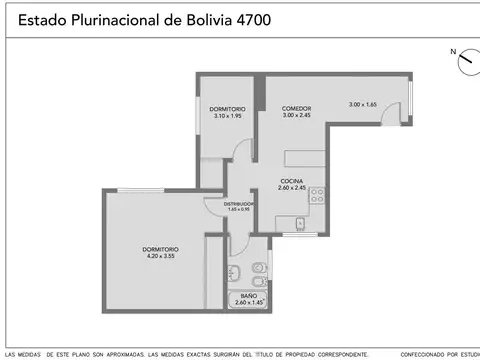 Departamento en Venta 60 años