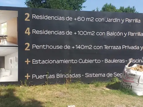 Departamento en Venta en City Bell, USD 290.000