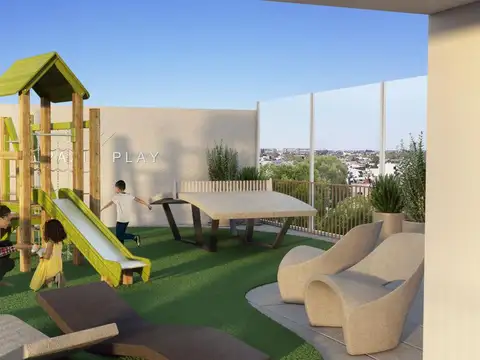 Departamento Monoambiente con 1 baño