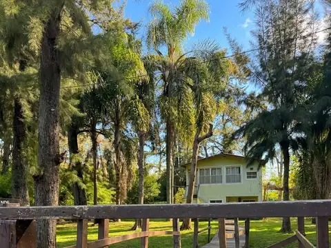 VENTA CASA MUELLE PROPIO RIO CARAGUATA ISLA TIGRE