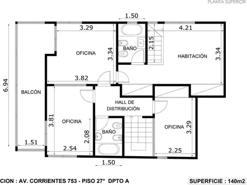 Departamento en Venta de 7 ambientes