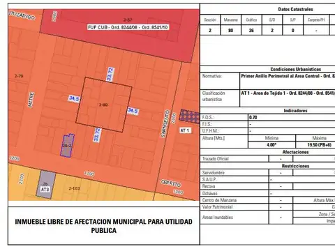 Cerrito y Mitre - TERRENOS APTO DESARROLLO EDILICIO