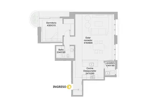 Departamento en Venta en Pichincha, Rosario