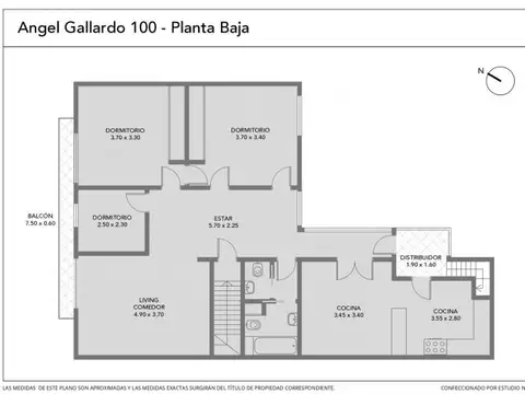 Av. Ángel Gallardo 92 , Piso 1