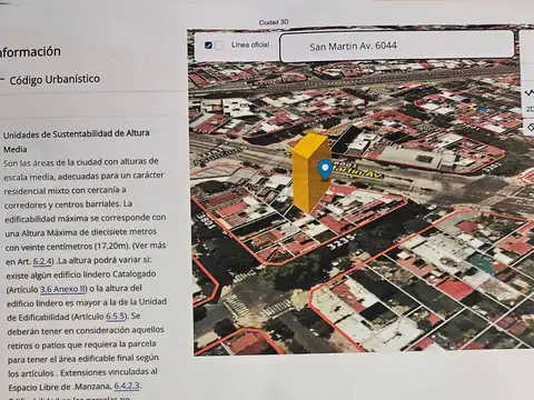 Terreno en Venta en Villa Devoto, CABA