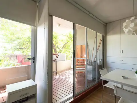 Departamento 2 ambientes con 2 baños