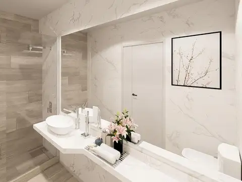 Departamento Monoambiente con 1 baño