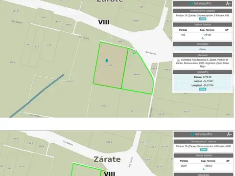 PARCELAS 639 Y 640D EN VENTA, JUNTAS O SEPARADAS. 31,12 HECTAREAS EN TOTAL 