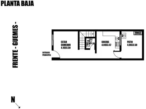 Depto Tipo Casa en Alquiler en Florida Mitre/Este, USD 1.600