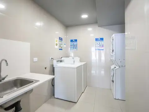 Departamento 2 ambientes con 2 baños