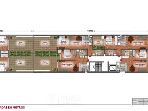 Departamento en Venta en Centro, USD 83.400