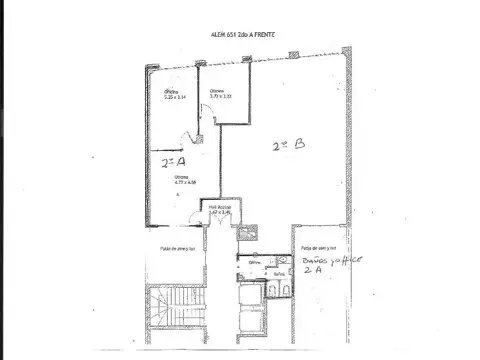 OFICINAS - PLANTA DIVIDIDA - MICROCENTRO (COMERCIAL), CAPITAL FEDERAL